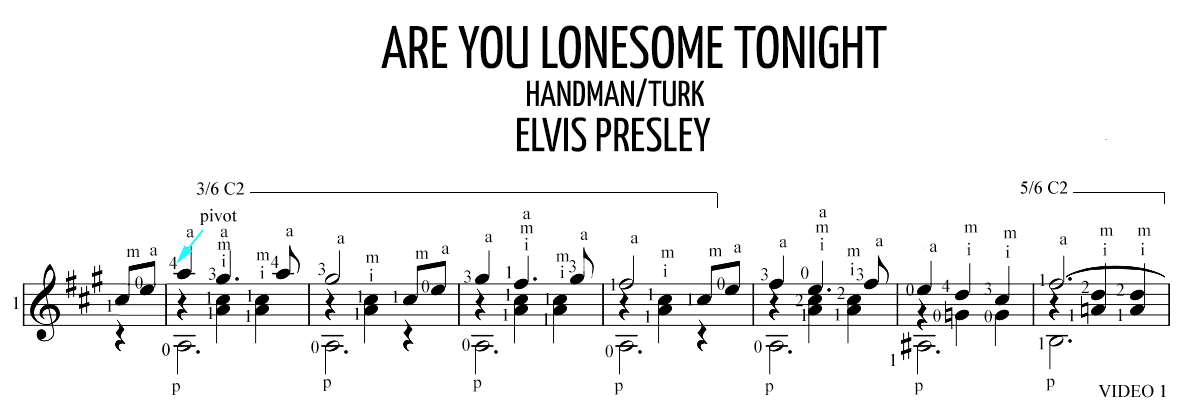 Elvis Presley Are You Lonesome Tonight Staff and Video 1
